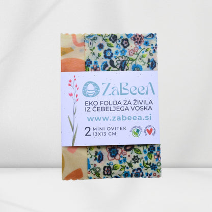 2 eko OVITKA za živila: Mini velikost