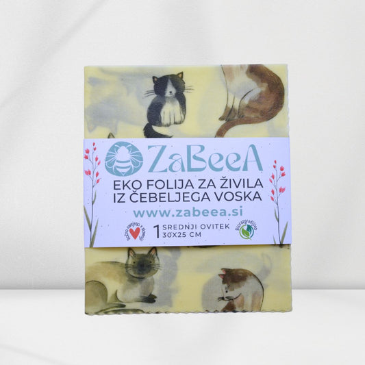 SREDNJI eko OVITEK za živila: Prijazni mucki